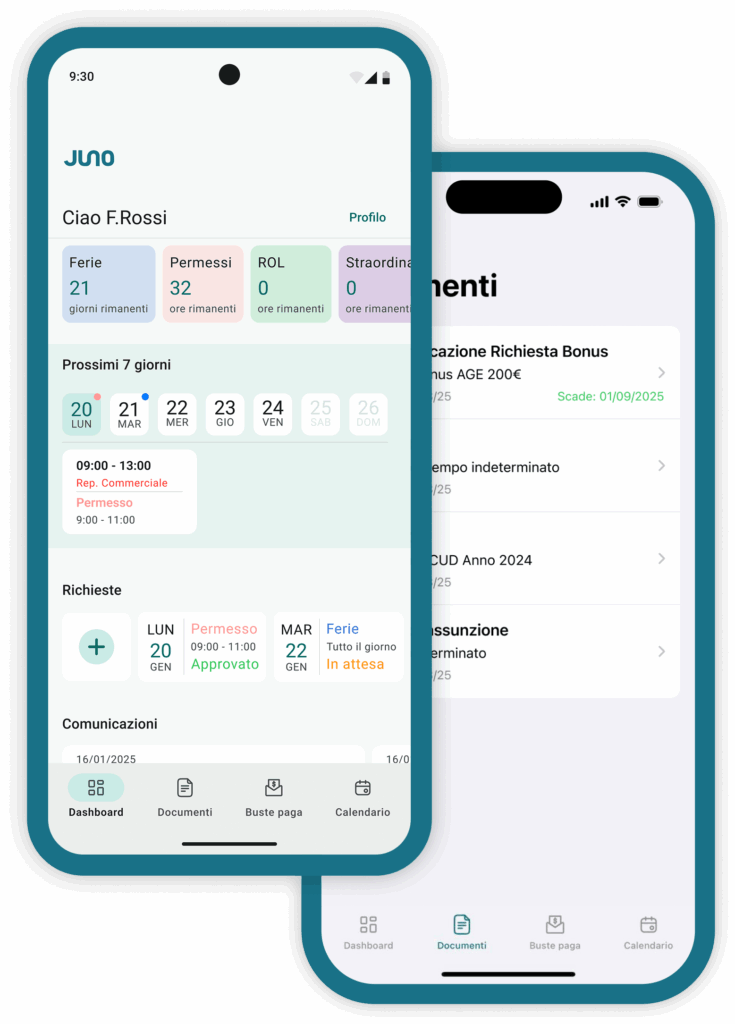 Juno HR Mobile e Desktop